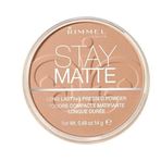 Rimmel London Stay Matte Pressed Powder 14 gr No: 010 - Warm Honey Pudra
