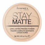 Rimmel London Stay Matte Pressed Powder 14 gr No:003 Peach Glow Pudra