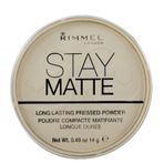 Rimmel London Stay Matte Transparan Pressed No:001 Pudra