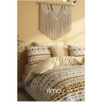 Rimo Home TEK KİŞİLİK NEVRESİM TAKIMI GOLD SERİSİ
