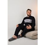 Rimoli %100 Pamuklu Süprem Erkek Büyük Beden Pijama Takımı 835