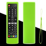 Rimous Uzaktan Kumanda AKB75375604 AKB75095307 Tüm LG LCD LED HDTV 3D OLED Plazma UHD 4K Webos Smart TV ile Uyumlu, Uzaktan Kasa Kapaklı LG TV için Uzaktan Kumanda Değiştirme (Parlak Yeşil)