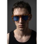 Rina Orange Leopard Blue Erkek Güneş Gözlüğü