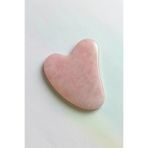Rinacre Atelier RA025 Pembe Kuvars Gua Sha Yüz Yogası Masaj Taşı