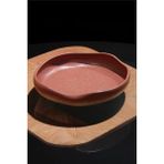Rinart 30 cm Rosa Desenli Porselen Salata ve Servis Kasesi - 2,8 lt