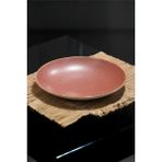 Rinart 6 Lı 25 cm Rosa Desenli Porselen Çukur Tabak Şık Sunum ve Servis Tabağı - 225 ml - Beyaz