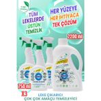 Rindamor %100 Doğal Bitkisel Çok Çok Amaçlı Konsantre Temizleyici ve Leke Çıkarıcı Seti - 750 ml