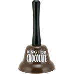 Ring for Chocolate Metal Zil, Kahverengi, 5 inç, Ofis Masa Aksesuarı, Yetişkinler için Yenilikçi Hediye 185366