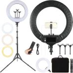 Ring Light LED Işık Halkası 21’’ 54 cm Profesyonel Stüdyo Işığı ve 210 cm Monopod+Taşıma Çantası