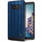 Ringke Flexs Galaxy Note 8 Kılıf Deep Blue - Premium Pu Deri&tpu Kombini Tam Koruma