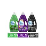 Rinso Komple Bakım Sıvı Deterjanı 3L Argan Özü Aloe Vera Kömür Siyahlığı