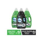 Rinso Sıvı Çamaşır Deterjanı Aloe 3 Lt X2 Kömür Siyahlığı3 Lt X1