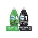 Rinso Sıvı Çamaşır Deterjanı Aloe Vera Renkliler 3Lx1 Sıvı Çamaşır Kömür Siyahlığı 3L X1