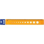 rio daire şablonlu cetvel 1-20 mm 802 (1 adet) - Yok