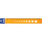 Rio Daire Şablonu 1-20 mm Sarı Renkli Daire Çizim Aracı