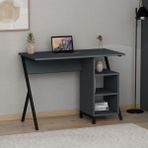 Rio Metal Ayaklı Çalışma Masası - Antrasit - 120 X 50