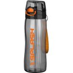 Rio Pipetli Sporcu Okul Su Matarası - 750 ml - Suluk PP - Siyah
