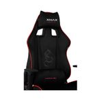 Rio Pus Balerion Terletmez Kadife Kumaş Siyah Gaming Oyuncu Koltuğu -10 Siyah