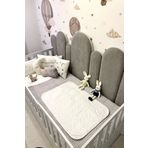Riobongo Yıkanabilir Bebek Bakım Örtüsü Sızdırmaz Bebek Alt Açma Bezi Boyut 60 X 90 cm