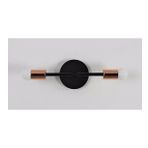 RİOLİGHT MODERN BAKIR DUYLU İKİLİ METAL APLİK