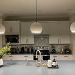 RİOLİGHT MODERN BEYAZ 2 İÇİ BEYAZ MASA,BAR ÜSTÜ TEKLİ METAL SARKIT AVİZE ÇAP:20CM 1ADET FİYATIDIR