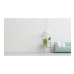 RİOLİGHT MODERN BEYAZ1 ODA,MUTFAK,GENÇ ODASI İÇİN 1XE27 DUYLU TEKLİ METAL SARKIT AVİZE ÇAP:40CM