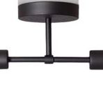 RİOLİGHT Modern Ikili Siyah Metal Sarkıt Avize RIO000642