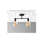 RİOLİGHT Modern Ikili Siyah Metal Sarkıt Avize RIO000645