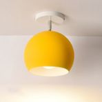 Riolight Modern Sarı Cafe,çocuk,genç Odası Için Mafsallı Hareketli Başlık 1XE27 Metal Glop Avize
