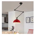 RİOLİGHT MODERN ÜÇ MAFSALLI AKROBAT METAL MASA ÜSTÜ SARKIT AVİZE ŞAPKA ÇAPI:30CM