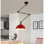 Riolight Modern Üç Mafsallı Akrobat Metal Masa Üstü Sarkıt Avize - Siyah - 1
