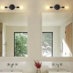 RİOLİGHT MODERN1 SİYAH1 2XE27 DUYLU METAL AYNA ÜSTÜ DUVAR APLİK NOT:1ADET FİYATIDIR.