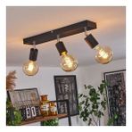 Riolight Modern1 Siyah1 3XE27 Mafsallı Hareketli Başlık(Glop Ampul Hariç) Metal Spot Avize