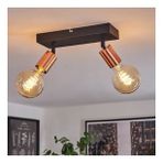 RİOLIGHT MODERN2 SİYAH1 2XE27 DUYLU MAFSALLI HAREKETLİ2 BAŞLIK(GLOP AMPUL HARİÇ) METAL SPOT AVİZE