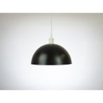 Riolight modern,retro,vintage mutfak,oda,cafe,oteller için siyah 1xe27 metal sarkıt avize çap:30cm