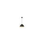Riolight Modern,Retro,Vintage Oda,Mutfak,Otel,Cafeler İçin Siyah 1Xe27 Metal Sarkıt Avize Çap:30cm - Siyah Renk