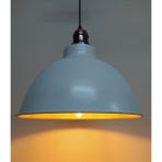 Riolight modern,rustik,vintage mutfak,oda,cafe,oteller için beyaz 1xe27 metal sarkıt avize çap:33cm