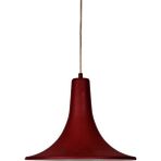 Riolight modern,rustik,vintage mutfak,oda,cafe,oteller için bordo 1xe27 metal sarkıt avize çap:35cm