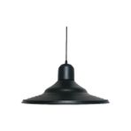 Riolight modern,rustik,vintage mutfak,oda,cafe,oteller için siyah 1xe27 metal sarkıt avize çap:38cm