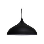 Riolight modern,rustik,vintage mutfak,oda,cafe,oteller için siyah 1xe27 metal sarkıt avize çap:43cm - 1'li