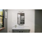 RİOLİGHT MODERN,VİNTAGE KROM 2XE27 DUYLU AYNA ÜSTÜ METAL DUVAR APLİK