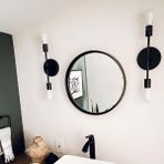 RİOLİGHT RETRO 1,MODERN,VİNTAGE SİYAH 2XE27 DUYLU METAL DUVAR APLİK NOT: 1 ADET FİYATIDIR..