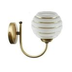 Riolight Retro Eskitme Gövde Camlı Aplik