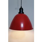 RİOLİGHT RETRO KIRMIZI İÇİ BEYAZ TEKLİ METAL SARKIT AVİZE ÇAPI: 28CM RIO000790