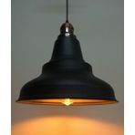 RİOLİGHT RETRO SİYAH İÇİ ALTIN TEKLİ SARKIT BAKIR ASKI