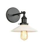 RİOLİGHT RETRO TEKLİ METAL APLİK ŞAPKA ÇAPI:23CM NOT: 1 ADET FİYATIDIR. RIO000902