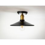 Riolight Retro Tekli Metal Plofonyer Avize Şapka Çapı: 22CM - Renkli - 1