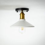 RİOLİGHT RETRO TEKLİ METAL PLOFONYER AVİZE ŞAPKA ÇAPI: 22CM
