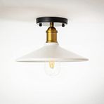 RİOLİGHT RETRO TEKLİ METAL PLOFONYER AVİZE ŞAPKA ÇAPI: 28CM RIO0001066