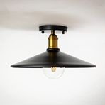 RİOLİGHT RETRO TEKLİ METAL PLOFONYER AVİZE ŞAPKA ÇAPI: 38CM RIO0001071